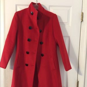 ‼️ Full-length Red Coat NWOT ❤️